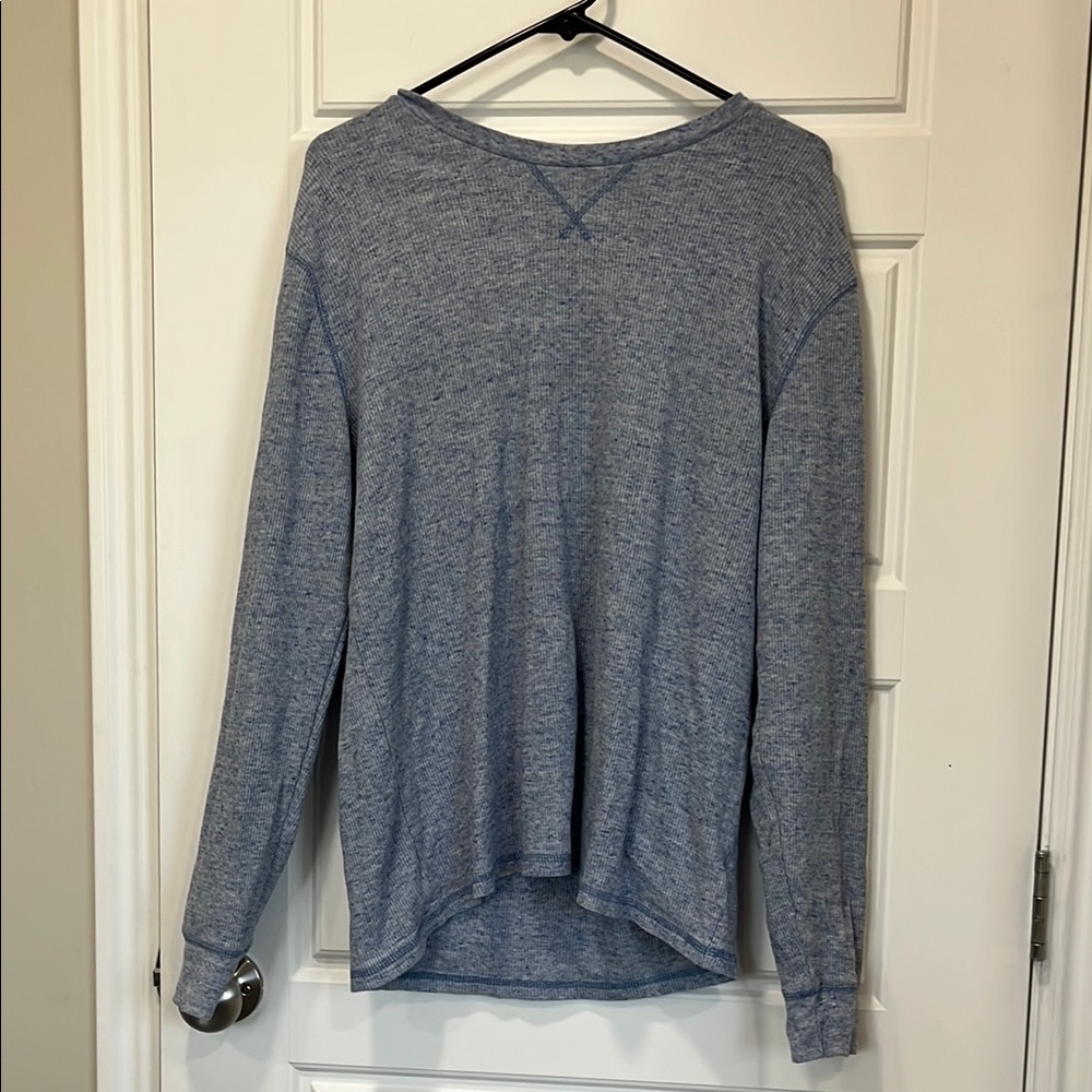 Old Navy Soft-Washed Blue and Gray Top